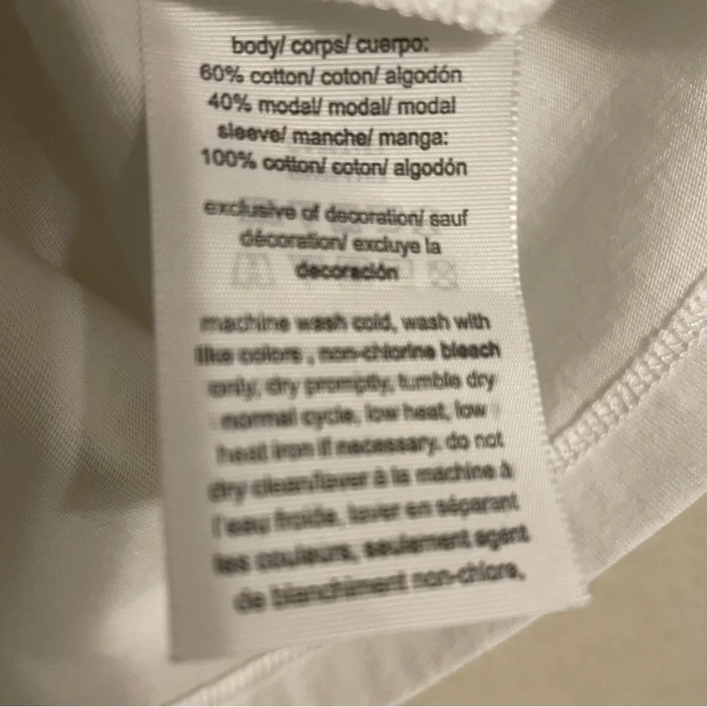 White Short Sleeve Tee - Picture 6 of 6
